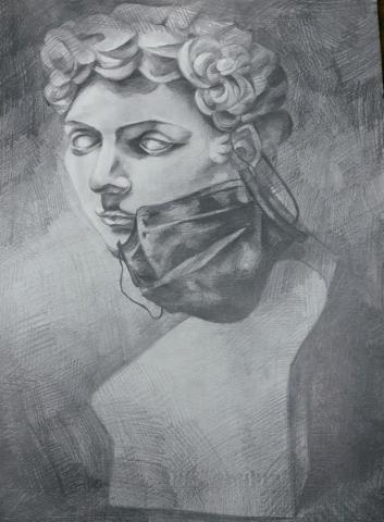 Chiyo🦄 - 素描（高中術科考）