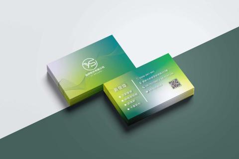Yue月月 - 益祥帆布有限公司，名片設計範例。