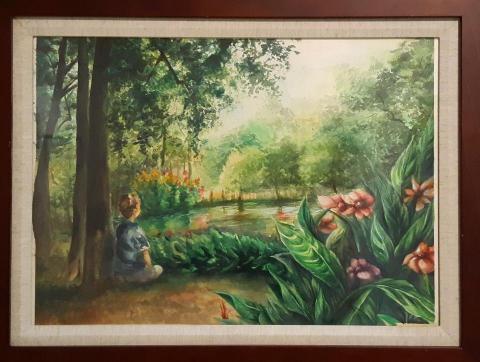 Chiyo🦄 - 高中寫生（插畫）