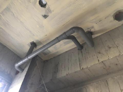 齊悟 - 新建案排水吊管安裝