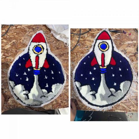 鄭詩韻 - tufting作品精修後期處理