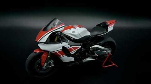 模杰兔模型工作室 MJ2 Studio - 田宮 1/12 重機R1M 
改色