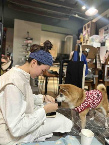 水牛新竹寵物保姆 - 茉莉吃藥