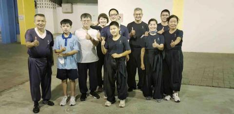 長洪武術虎尾訓練所 - 斗南訓練所練習實況