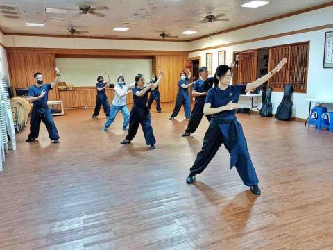 長洪武術虎尾訓練所 - 太極拳練習實況