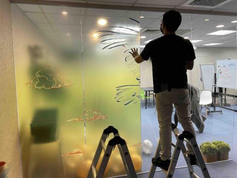 Dreamers設計 - 玻璃櫥窗設計+施工