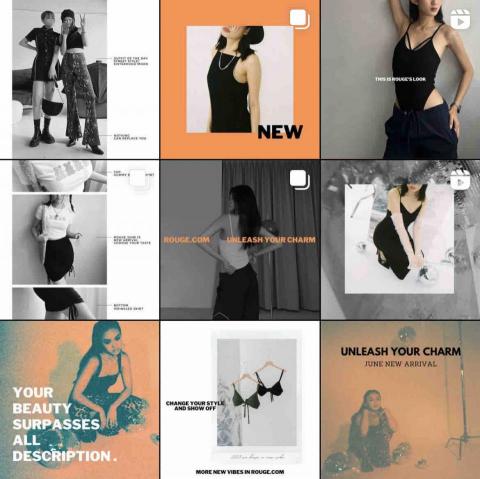 HANA.studio - 經營過的服飾品牌排版+製圖