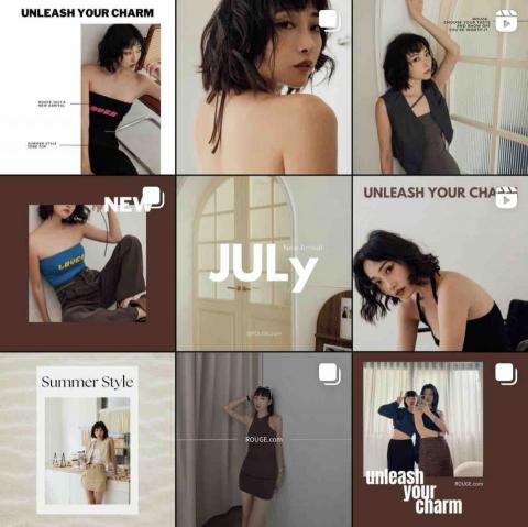 HANA.studio - 經營過的服飾品牌 排版+製圖