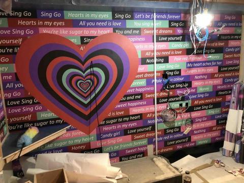 Dreamers設計 - 網紅KTV包廂牆面設計&製作