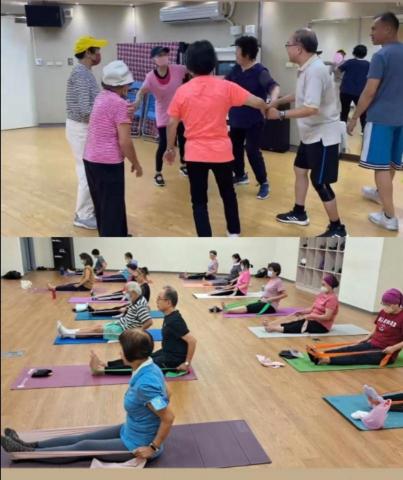 只有到府運動指導江教練 - 台北市和平籃球館里民體適能與運動團康課程