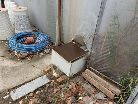 展毅水電工程 - 自製木作變壓器箱