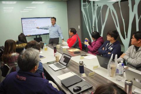 梁廷榜 - 上課情況