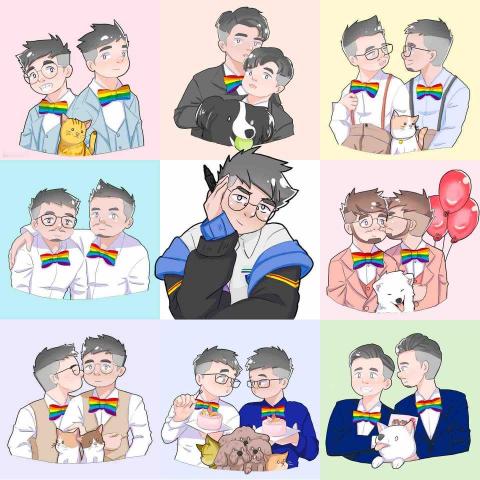 何仁翔 - 人物肖像畫