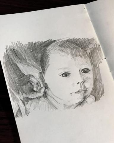 陳韋寧 - 素描人像