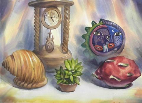 林芷萱 - 歷屆術科考題/水彩