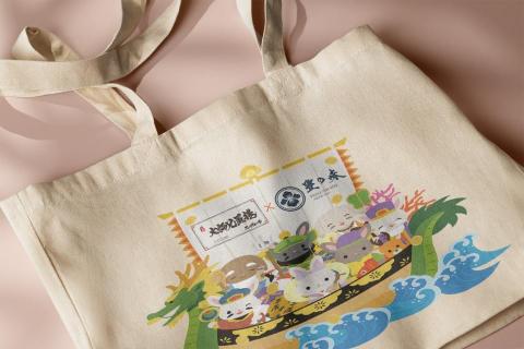 豐設計室 - 大師兄手工蛋捲＆豐の味- 帆布袋
The Senior's Handmade Egg Rolls & Feng Zhi Wei Canvas Bag Design
--------------------------------------------------------
#Poster Design #Name Card Design #Logo Design 
＃Brand Desig