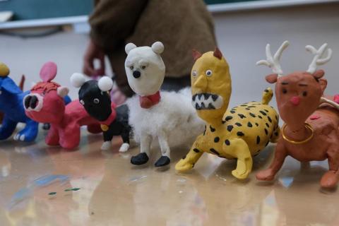 郭佳欣 - 偏鄉兒童課程-偶動畫製作