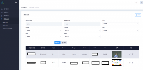 灰毛工作室 - 教學系統課程管理