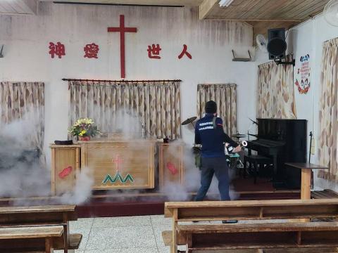 冠雲傑勀消毒 - 六龜育幼院公益消毒～112.10.24