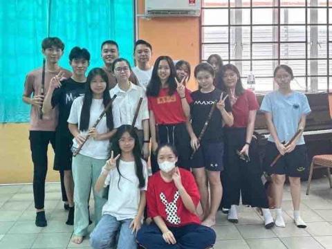 七節堂 - 在馬來西亞給學生指導