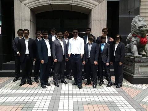 天盛安全顧問有限公司 - 勤務完美結束合照 天盛安全顧問有限公司 - 勤務完美結束合照