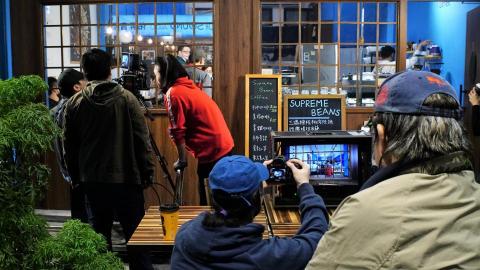 林信良 - 攝影指導－微電影拍攝現場作業。