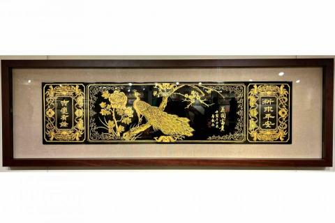 黃聖凱 - 傳統擂金畫