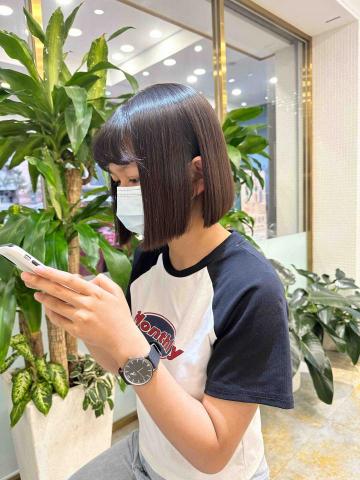 楊采穎 - 縮毛矯正/一刀切