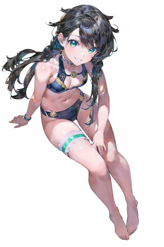 有毒的K仔 - 人物：夏語遙，畫面需求：泳裝造型