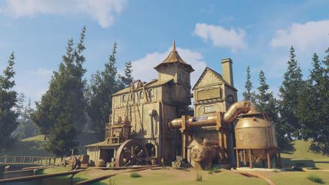 BoG Hsu - 蒸氣龐克工廠概念完成圖