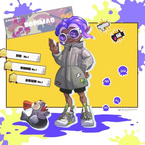 豆皮眼鏡 - 二創角色創作(7)