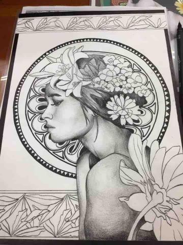 楊子鎬 - 插畫 / 灰階一