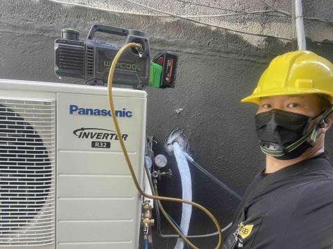 王忠祺 - 換了新冷氣，可以盡情的使用了！桃園市鎮一街