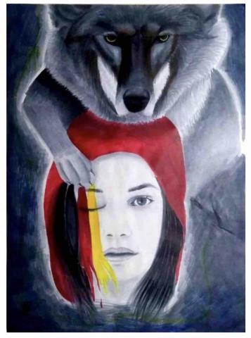 鄭柔兒 - 麥克筆-德國小紅帽（A2)