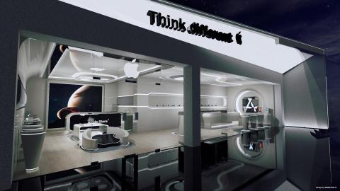 王懷逸 - APPLE店面設計