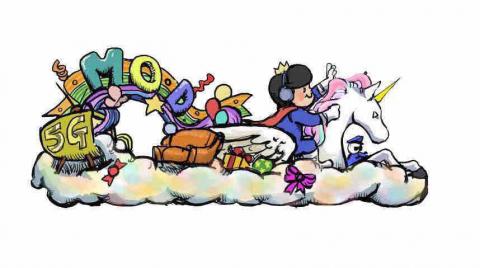 大山塗畫 - 花車造型設計