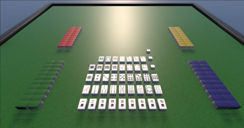 鍾文鴻 - 遊戲3D麻將建模(麻將圖案設計)