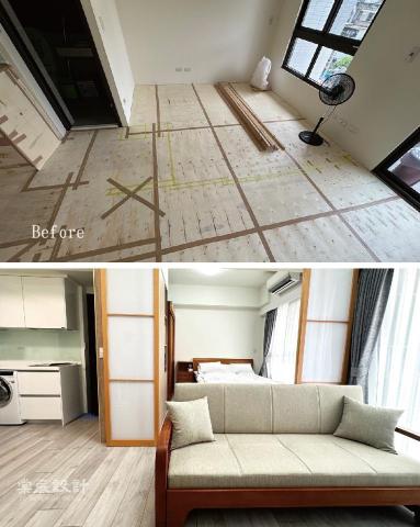 棠辰設計室內裝修 - 台中 |大樓住家 - 住宅空間設計
10坪 | 一房一廳一衛