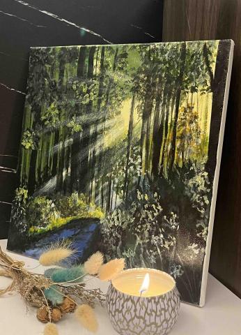 Hui - 《叢隙》壓克力作品