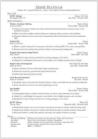 🇺🇸一對一美式英語🇺🇸生活會話🎙️職場英語💻自傳履歷📇 - 