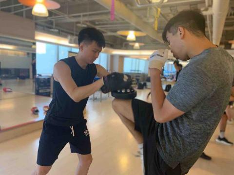 台中區私人教練 Kit - 拳擊