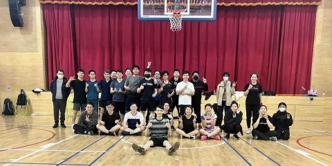 專業羽球扯鈴教學 - 學員交流羽球友誼賽