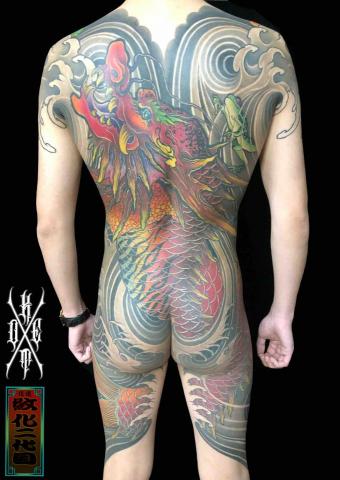 林彥 - 魚躍龍門-紋身展新人獎-亞軍