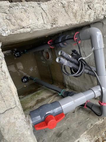 鄭銘峯 - 污水沈水馬達安裝