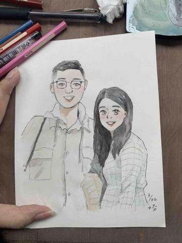 黃士芬 - 台中國美館 市集 人像速寫 黃士芬 - 台中國美館 市集 人像速寫