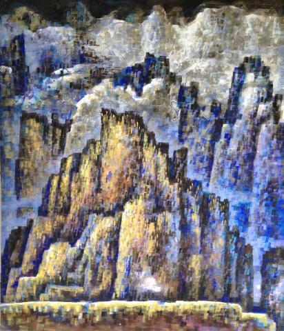 石志明 - 岩彩畫