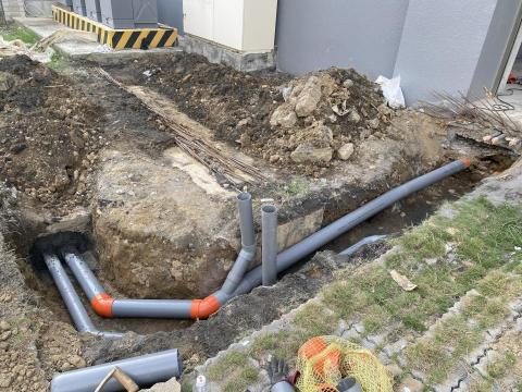 鄭銘峯 - 生活廢水排水管配置