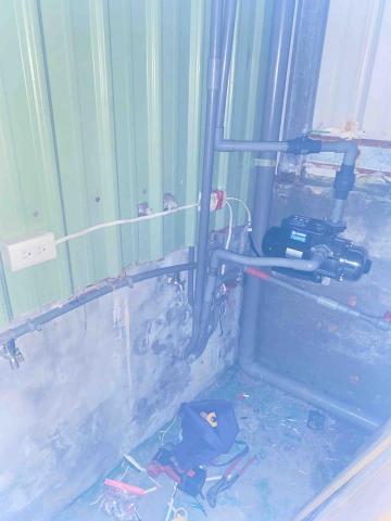 陳又健/翔奕水電企業社 - 加壓馬達安裝