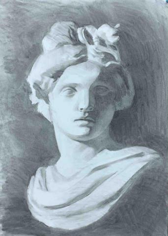 黃士芬 - 炭筆素描練習 黃士芬 - 炭筆素描練習