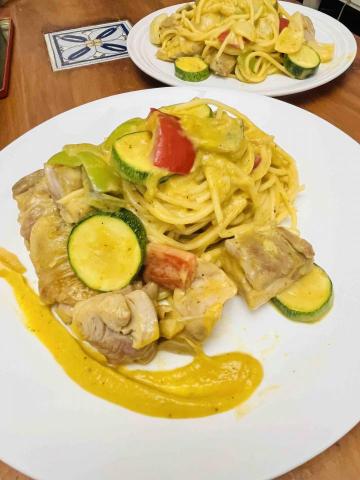 Jade’s kicthen（潔德作菜） - 南瓜雞肉義大利麵